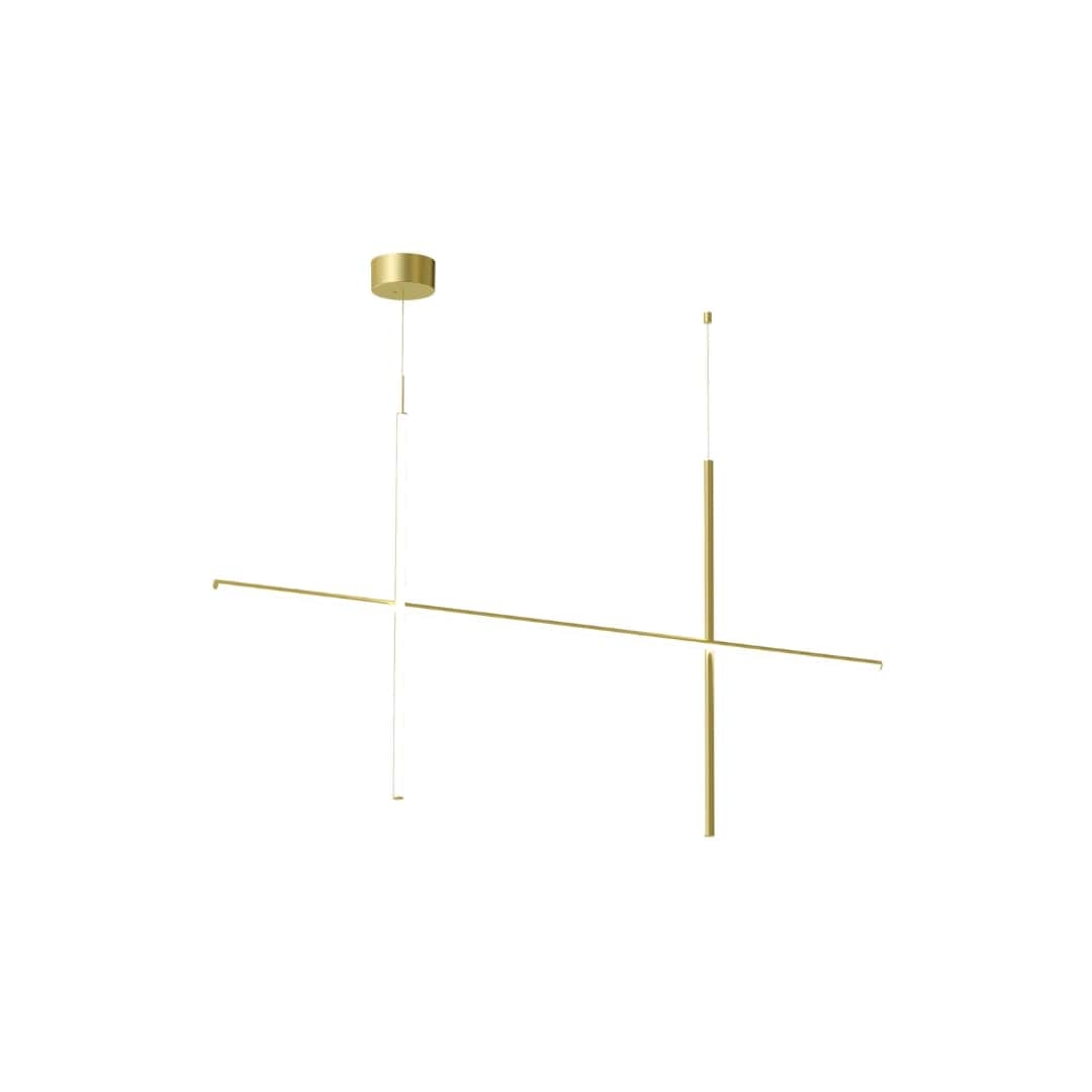 Coordinates Pendel 2 Anodiseret Champagne     fra Flos