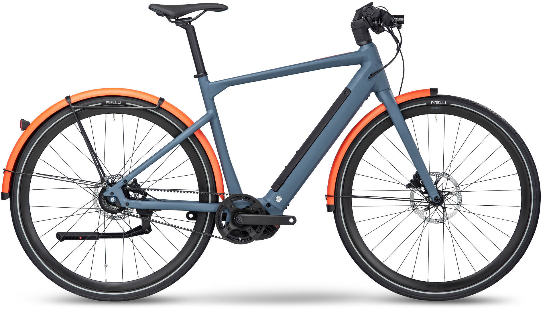 BMC 257 Amp Al One 2024 Elcykel i Powder Steel Blue