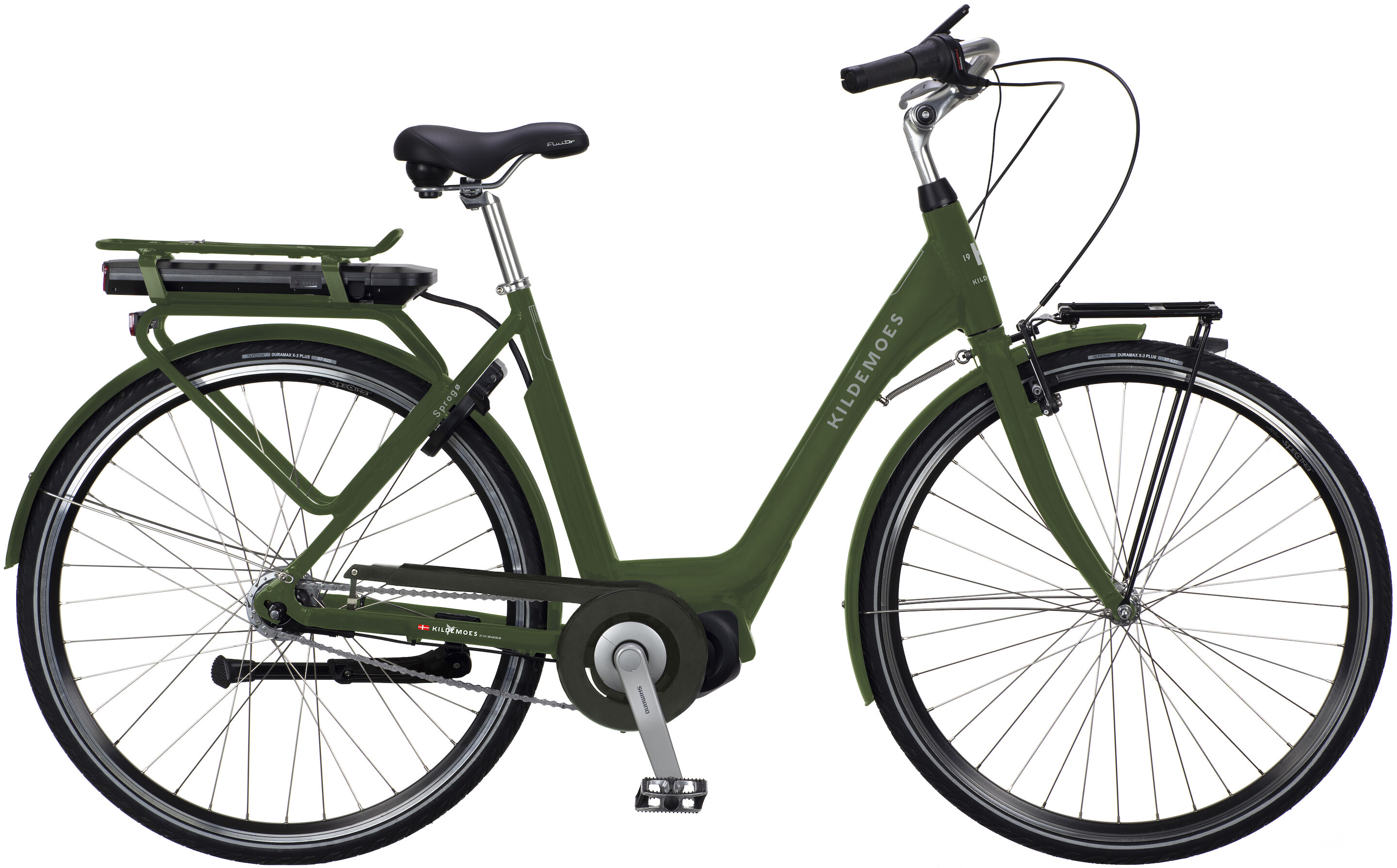 Kildemoes Sprogø Elcykel med Shimano Steps - Grøn 2022