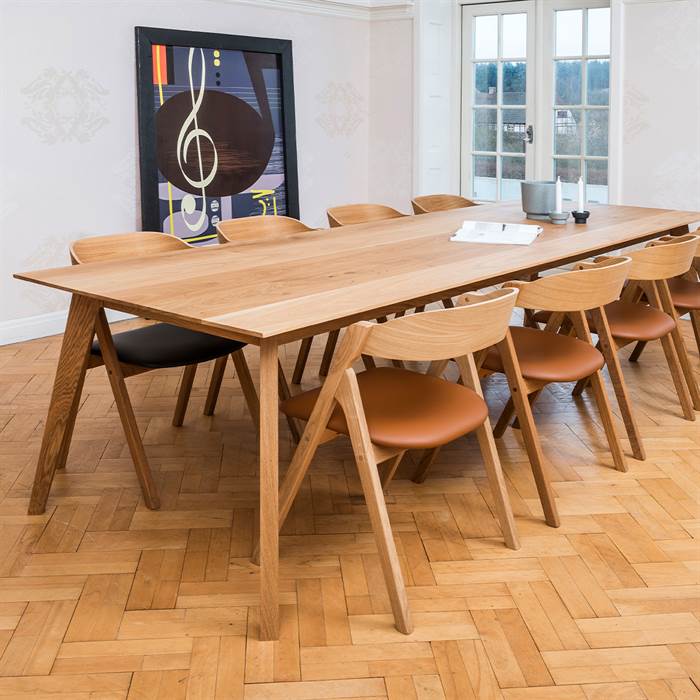 Wood Zone   10 Original Egetræs Spisebord 240   100