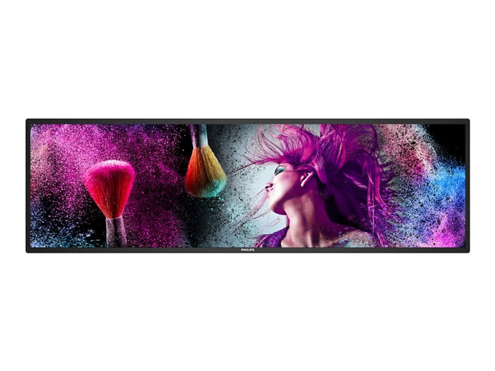 37bdl3050s   37" Diagonal Klasse S Line Led Bagbelyst Lcd Paneldisplay   Digital Skiltning   Android 1920 X 540 fra Philips