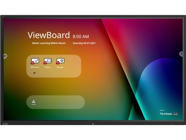 Ifp9850 4, Interaktivt Fladpanel, 2,49 M (98"), Lcd, 3840 X 2160 Pixel, Wi Fi fra Viewsonic