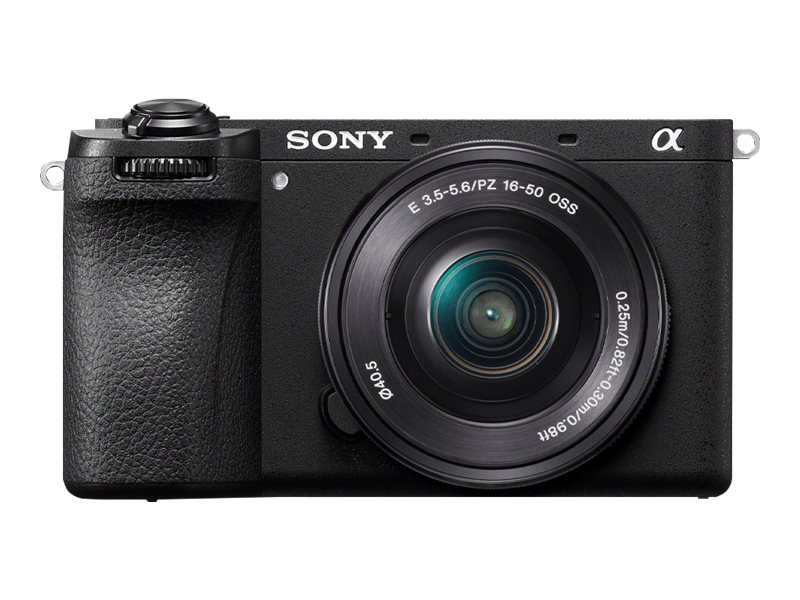 A6700 Ilce 6700l   Digitalkamera   Spejlløst   26 Mp   Aps C   4k   119.88 Fps   3x Optisk Zoom E 16 50 Mm Oss Objektiv   Wi Fi, Bluetooth fra Sony