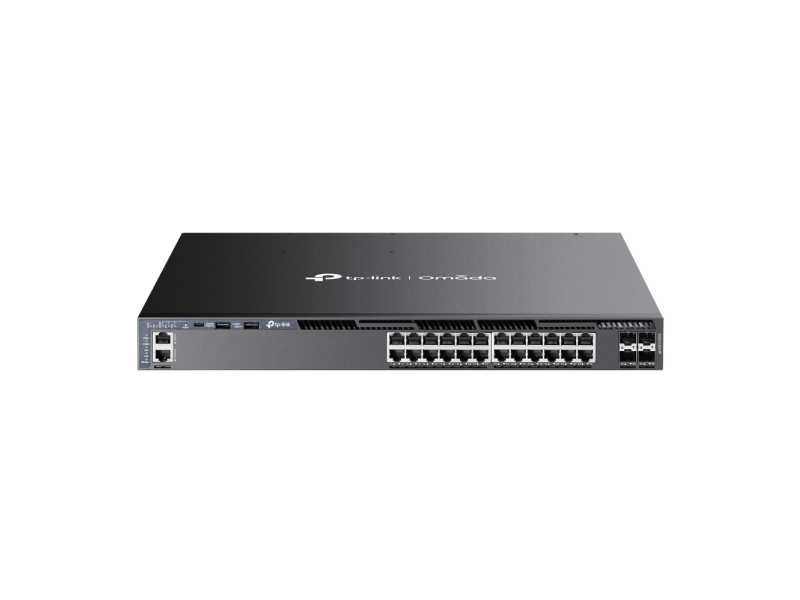 Tp Link Omada Sg6428xhp, Administreret, L3, Gigabit Ethernet (10 100 1000), Strøm Over Ethernet (poe), Stativ Montering, 1u fra Tp-link