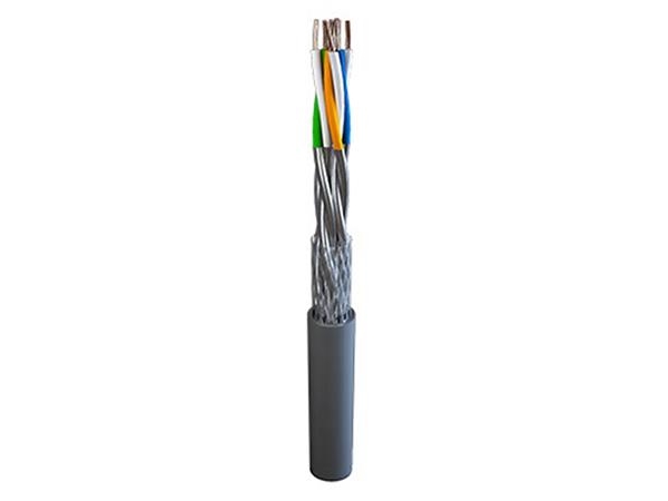 Datakabel Kat 7 S Ftp 4x2xawg22 7   Bløde Leder, Hffr Ls, Marine, 305m Tromle, Kabeldiameter 8,3 Mm   (1000 Meter) fra Tkf