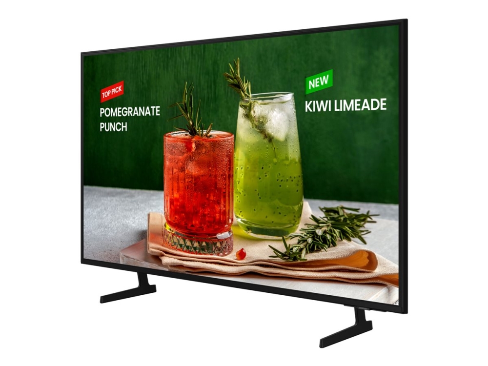 Be75d H   75" Diagonal Klasse Bed H Series Led Bagbelyst Lcd Tv   Crystal Uhd   Digital Skiltning   Smart Tv   Tizen Os   4k Uhd (2160p) 3840 fra Samsung