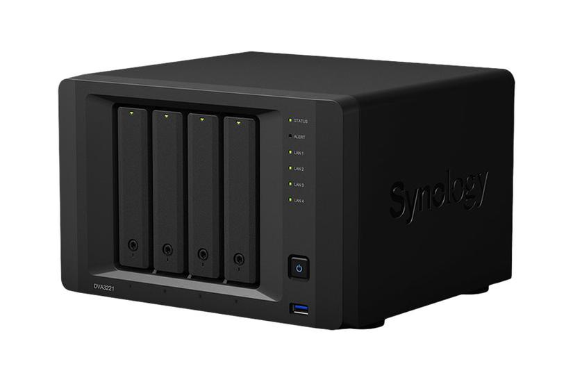 Deep Learning Nvr Dva3221   Standalone Nvr   32 Kanaler fra Synology