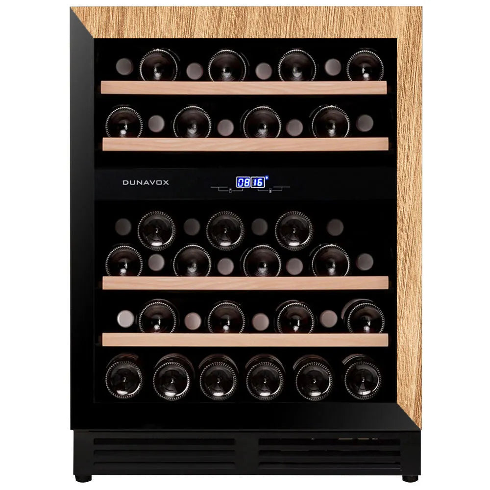 Dunavox Flow-45 Vinkøleskab Træ Sort