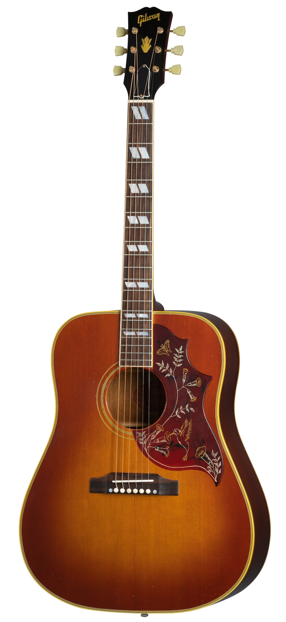 (demo)   1960 Hummingbird Light Aged Heritage Cherry Sunburst fra Gibson