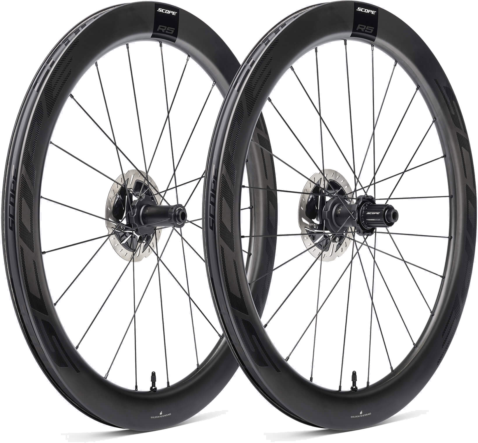 R5 Disc Carbon Hjulsæt fra Scope