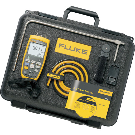 Airflow Meter 922 Kit Inklusiv Pitotrør Pt12 fra Fluke