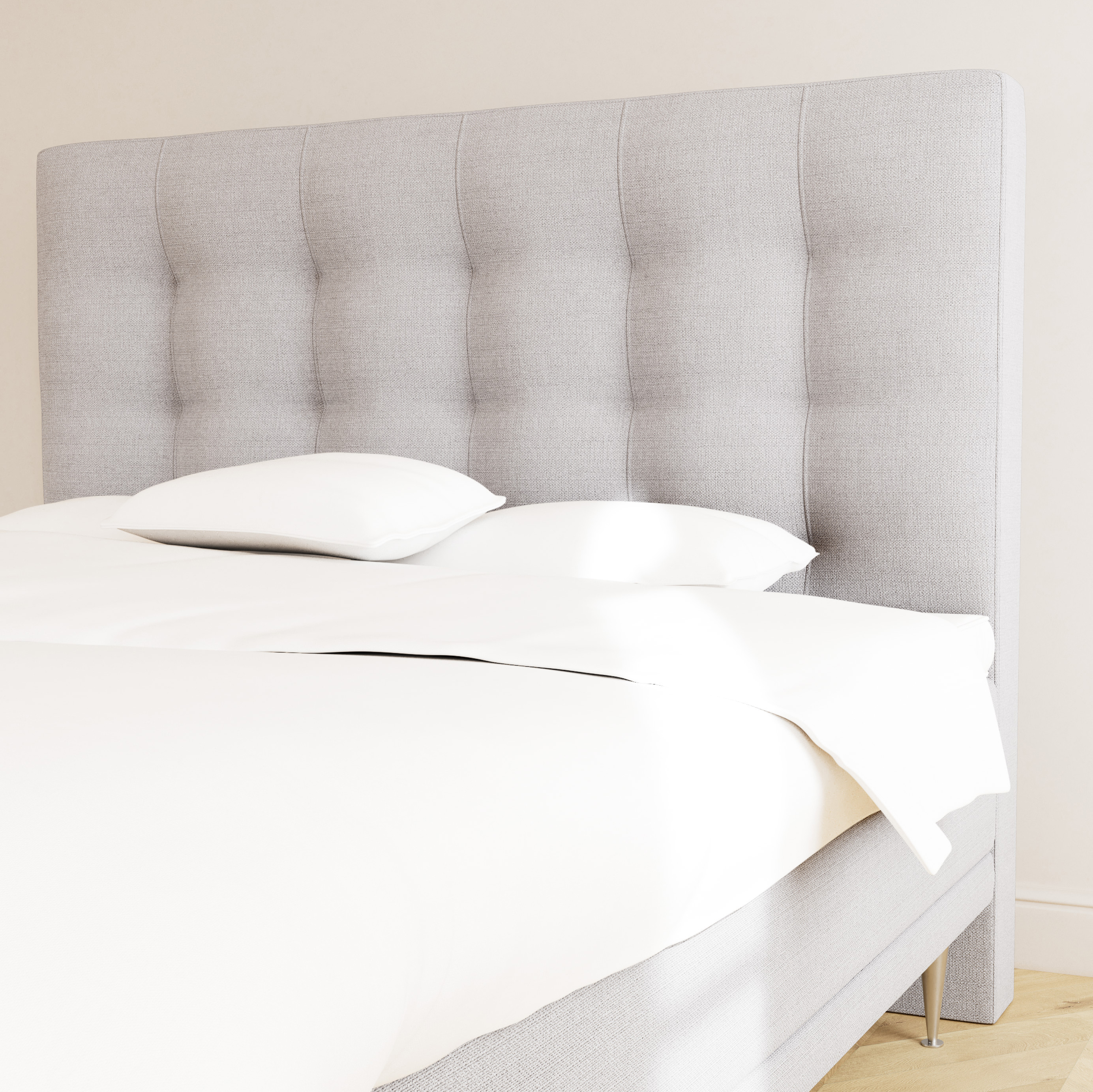 Gavl 210x120 Trenset Excalibur Lysegrå