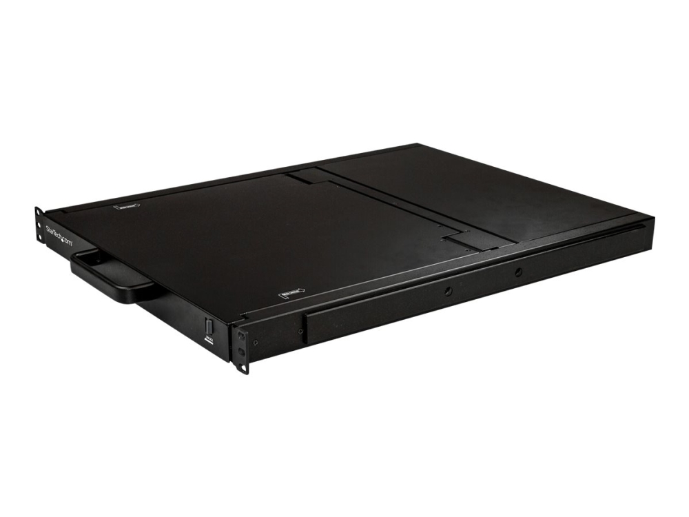 8 Port Rackmount Kvm Console With 6ft Cables, Integrated Kvm Switch With 17" Lcd Monitor, Fully Featured 1u Lcd Kvm Drawer  Osd Kvm, Dur fra Startech.com