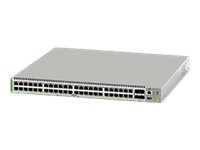 Allied Telesis At Gs980m 52   Switch   Administreret   48 X 10 100 1000 + 4 X Gigabit Sfp   Desktop, Monterbar På Stativ, Væg Monterbar fra Allied Telesyn International