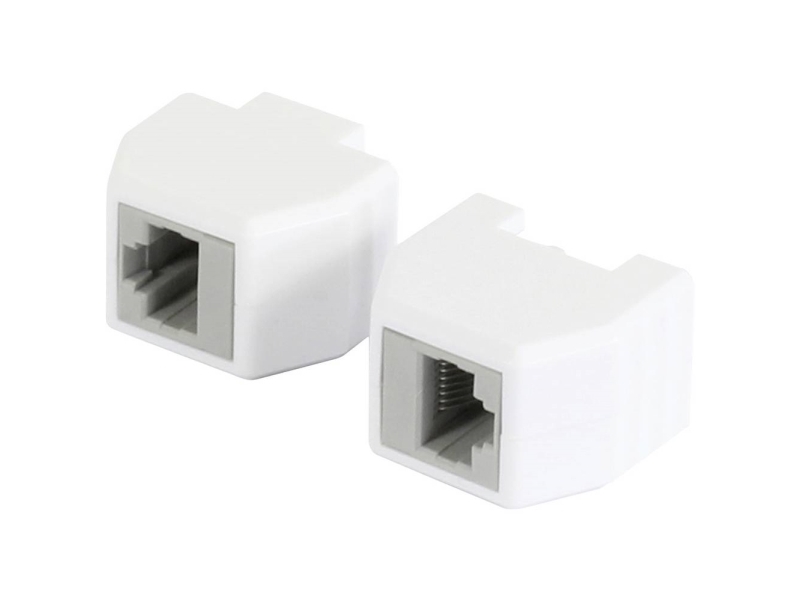 All Rj45 Magnet_50er Rj Stikforbindelse 201008 Stik, Lige Hvid 50 Stk fra Allnet