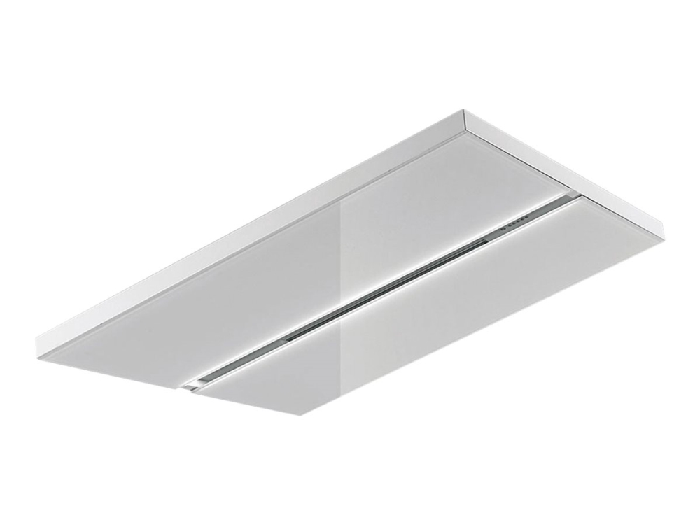Ceiling Stripe   Link  ætte  Loft  Bredde:   Dybde:   Recirculation  Med Intern Motor  Hvidt Krystalhvidt Glas fra Eico hos Computersalg.dk 8033717414183