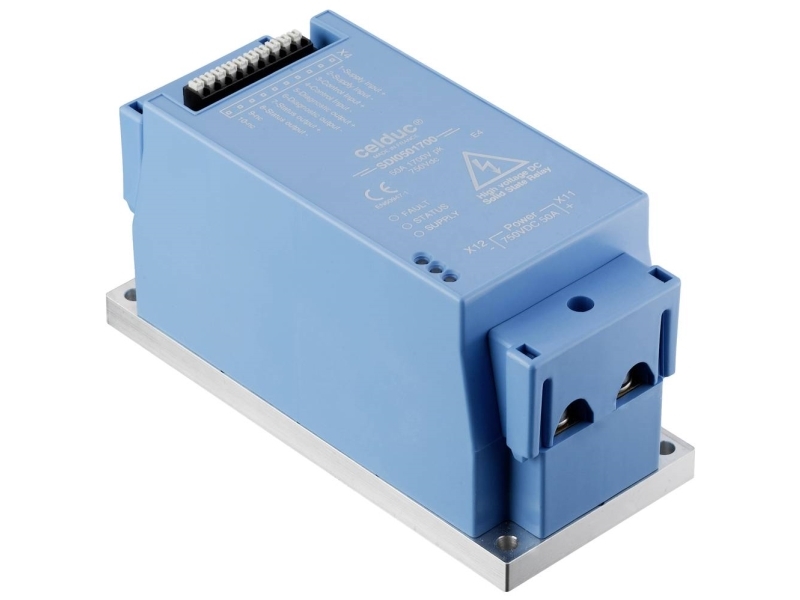 Celduc Halvlederrelæ Sdi0501700 50 A Koblingsspænding (max.): 940 V Dc 1 Stk fra Celduc® Relais