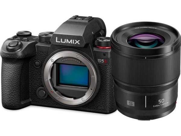 Aparat   Lumix S5 Ii + S 50 Mm F 1.8 (dc S5m2ce) fra Panasonic