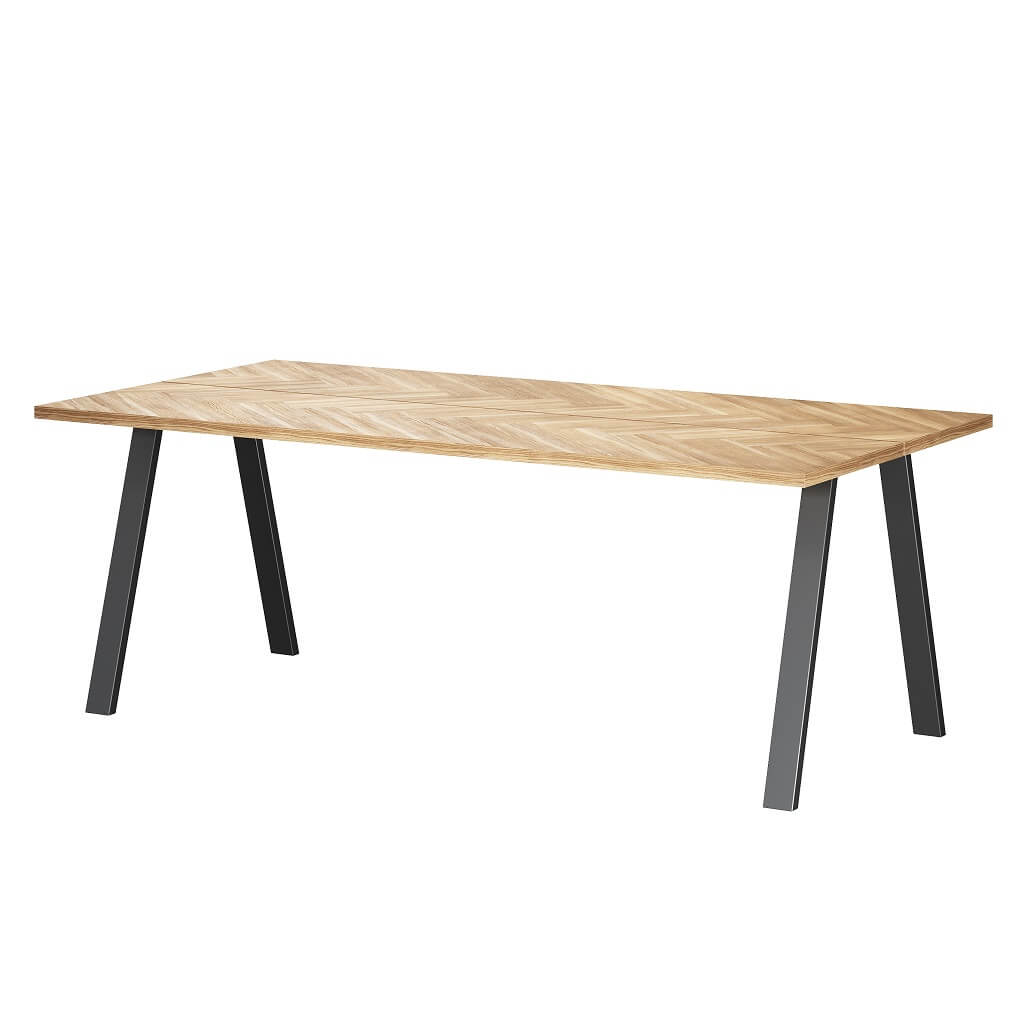 Casø 230 Plankebord   Sildebensmønster Olieret