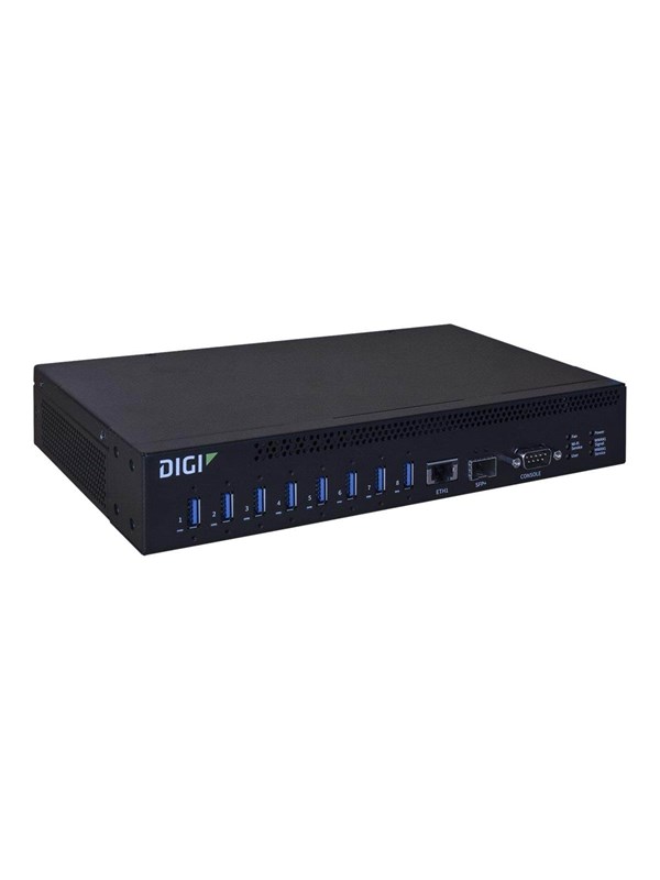 Digi Anywhereusb   Plus Usb Hub   Ports Sort