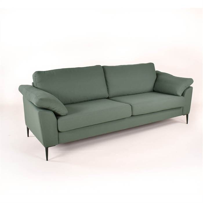 Stouby Monte   Pers  Sofa Grøn
