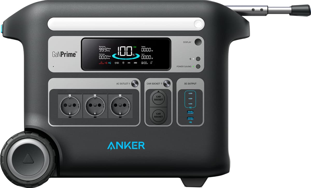 Solix . ærbar Strømstation fra Anker hos Elgiganten 0194644107062
