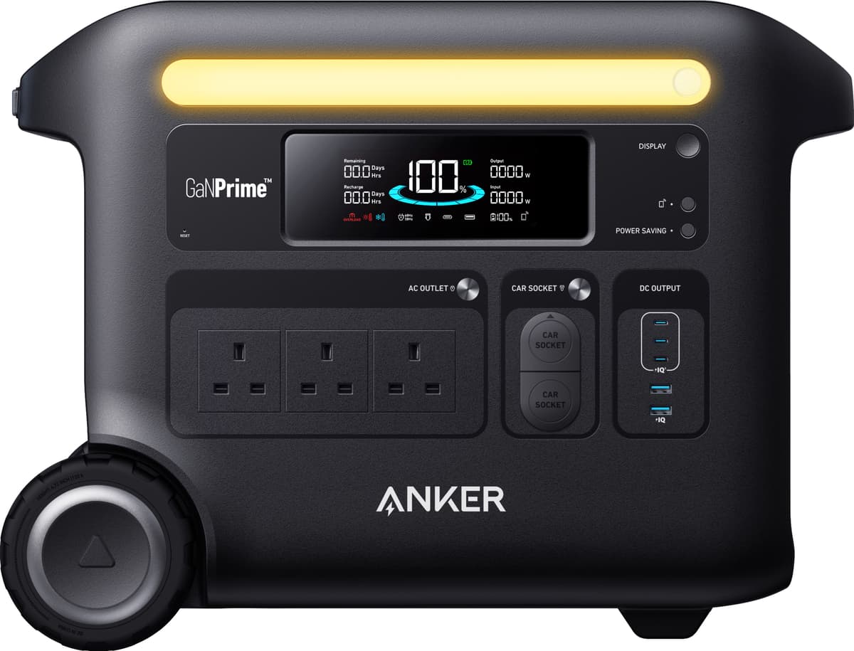 Solix  ærbart Strømforsyningsanlæ fra Anker hos Elgiganten 0194644118631