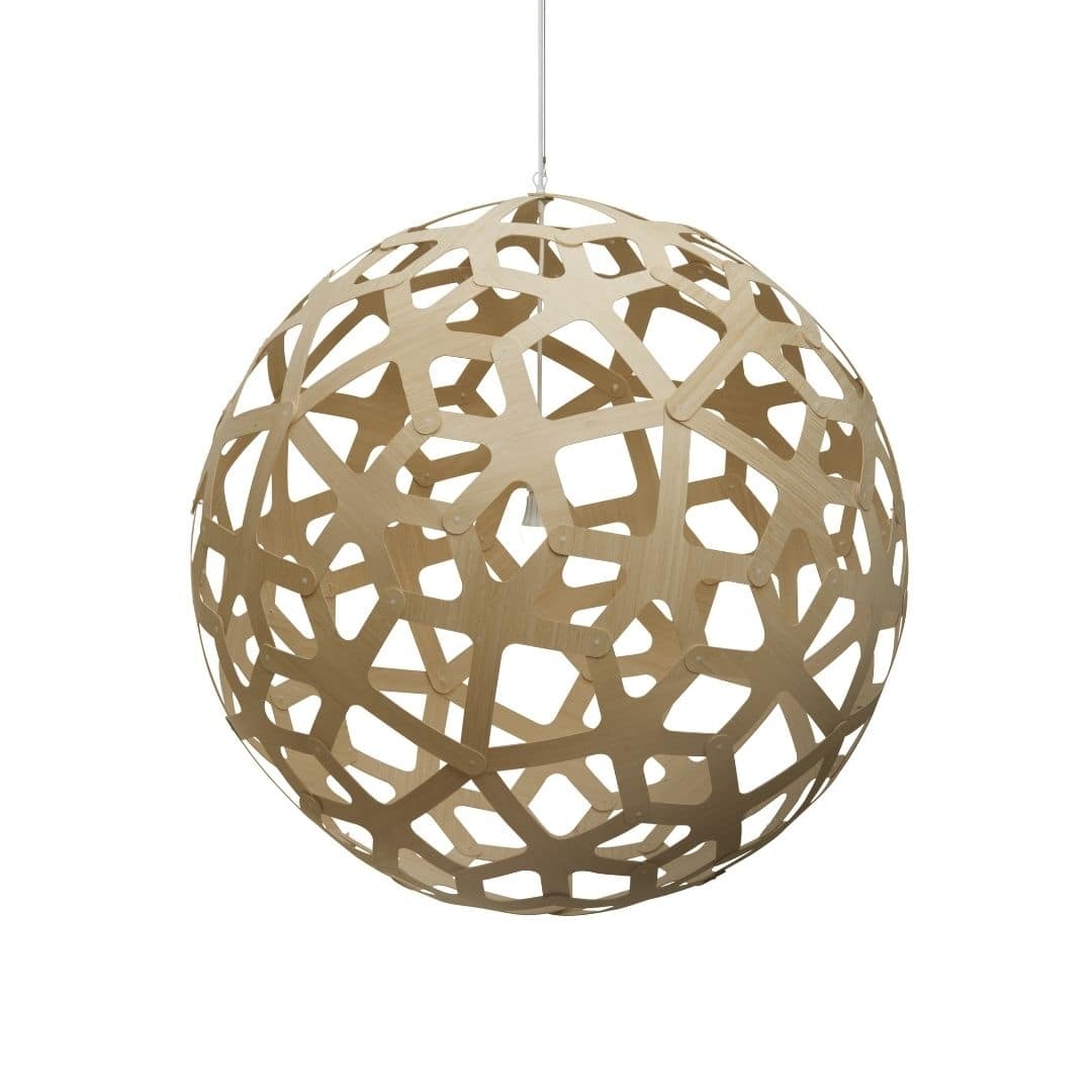 Coral ø120 Pendel Bamboo     fra David Trubridge