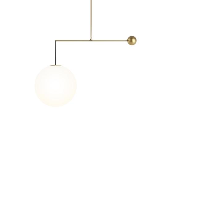 Luceplan Malamata Pendel ø48 Messing