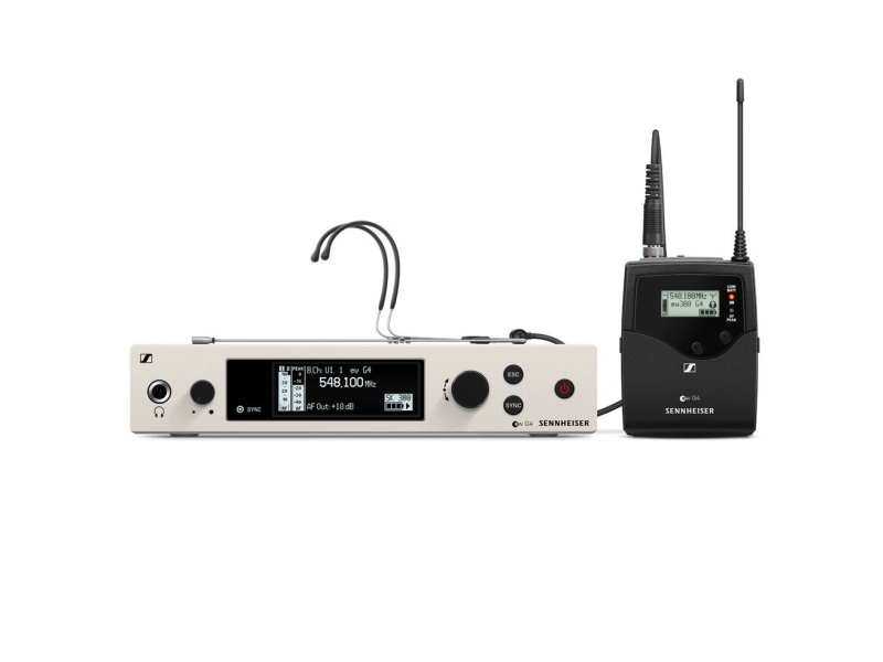 Ew 300 G4 Headmic1 Rc Aw+ Wireless Headmic Set fra Sennheiser