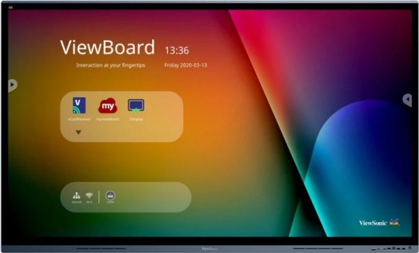 Ifp7562, Interaktivt Fladpanel, 190,5 Cm (75"), Led, 3840 X 2160 Pixel, Wi Fi fra Viewsonic