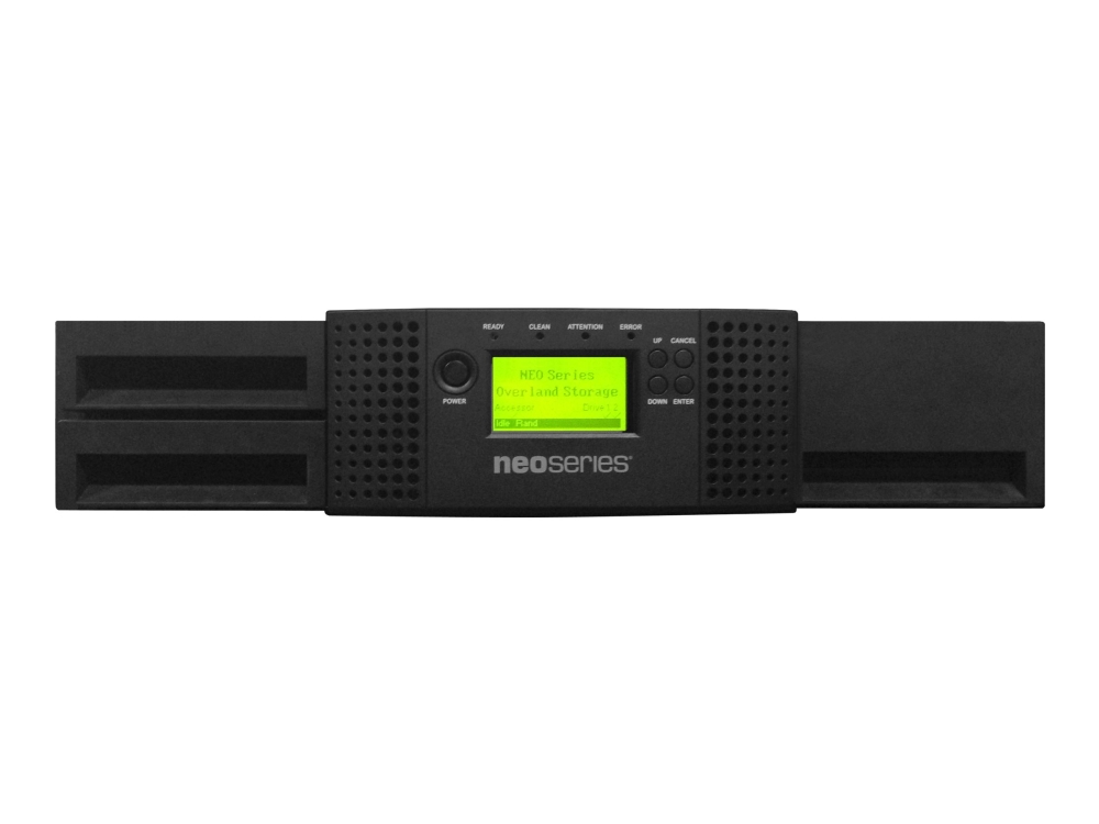 Overland Tandberg Neos T24   Båndbibliotek   432 Tb   1080 Tb   Udvidelsesenheder: 24   Lto Ultrium (18 Tb   45 Tb) X 1   Ultrium 9   Max. Antal Enhe fra Overland Storage