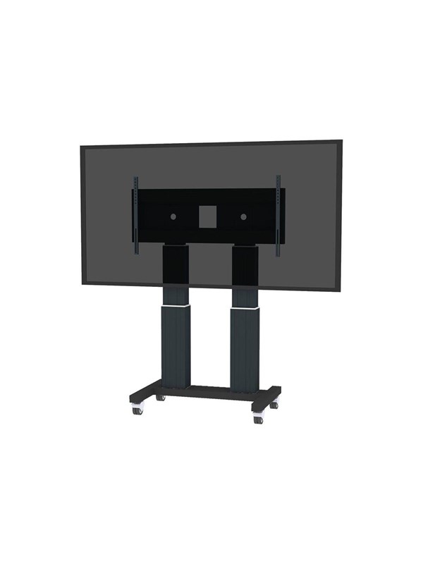 Neomounts By Newstar Neomounts Plasma-m2600 Cart Motorised For Flat Panel   Media Player   Mini Pc Black Ral 9005 250 Kg 120 Quot  Fra 400   200 Mm