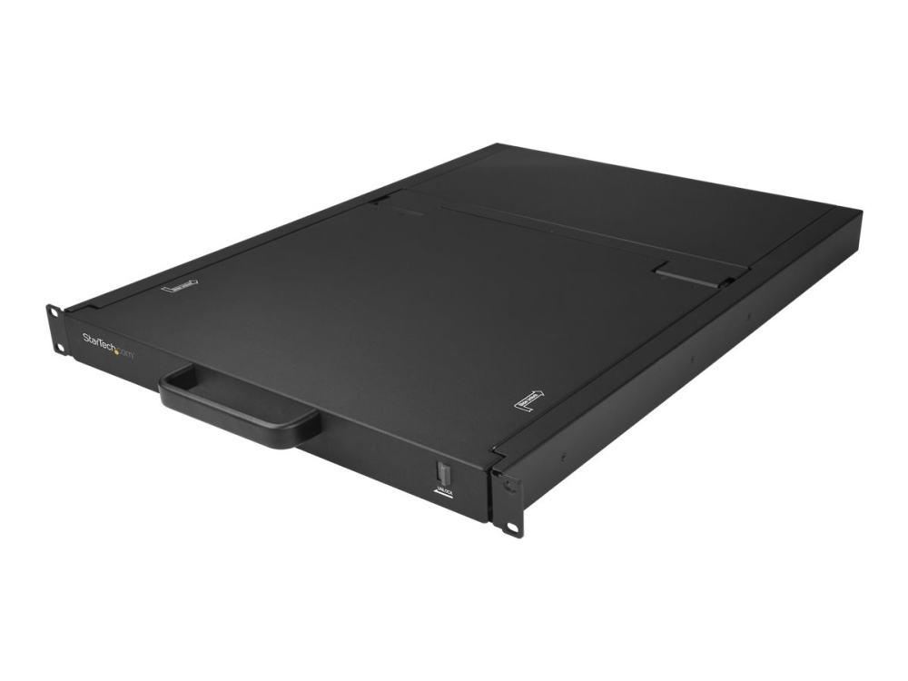 8 Port Rackmount Kvm Console With 6ft Cables, Integrated Kvm Switch With 19" Lcd Monitor, Fully Featured 1u Lcd Kvm Drawer  Osd Kvm, Dur fra Startech.com