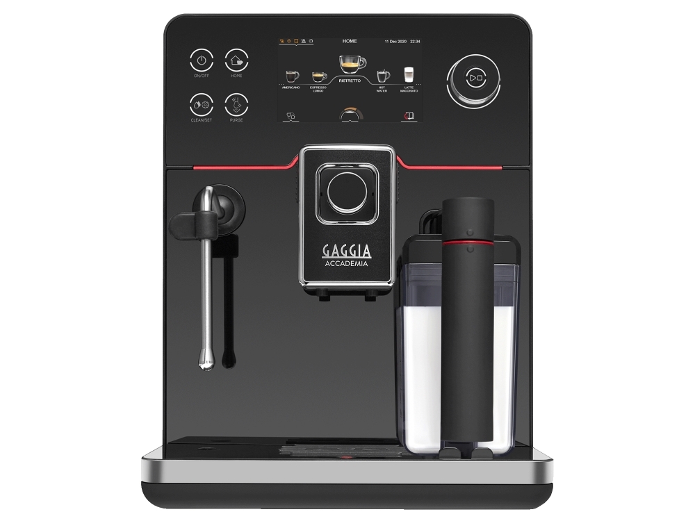 Accademia  Bean Cup Coffee Machine  Black fra Gaggia hos Computersalg.dk 8720389008375
