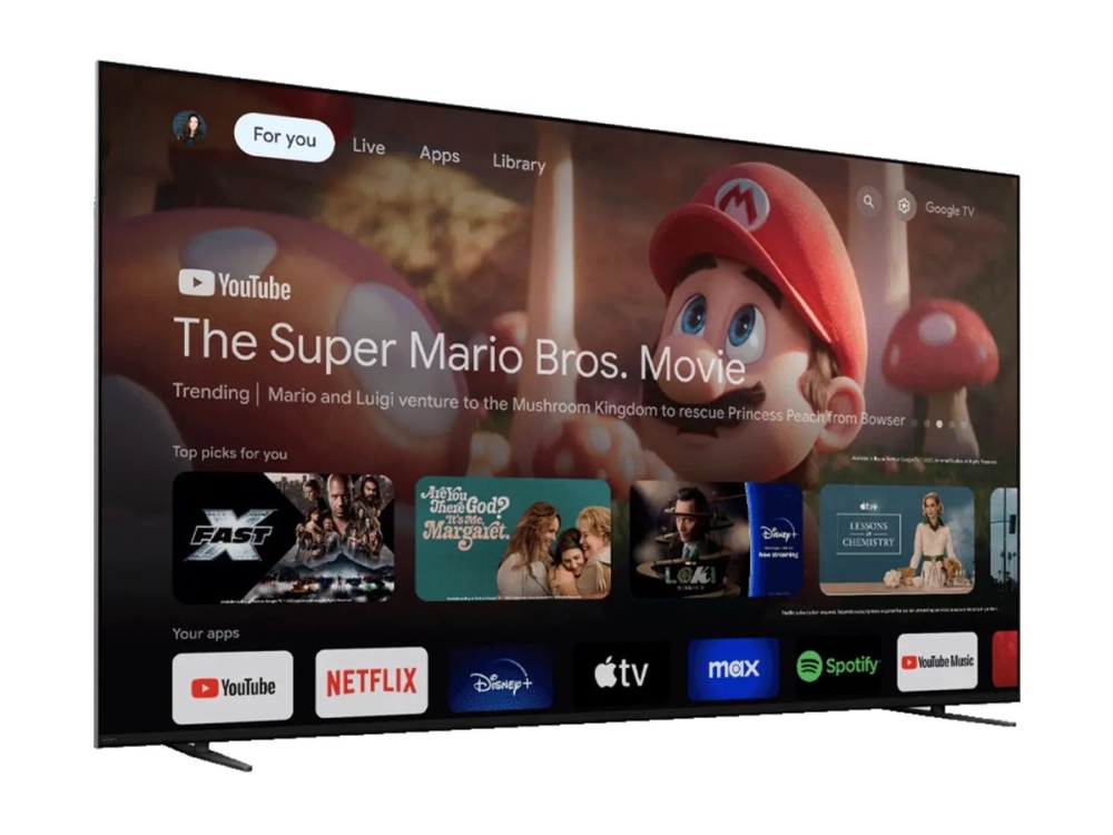Bravia 7 K 75xr70   75" Diagonal Klasse (74.5" Til At Se) Led Bagbelyst Lcd Tv   Qled   Smart Tv   Google Tv   4k Uhd (2160p) 3840 X 2160   Hdr fra Sony