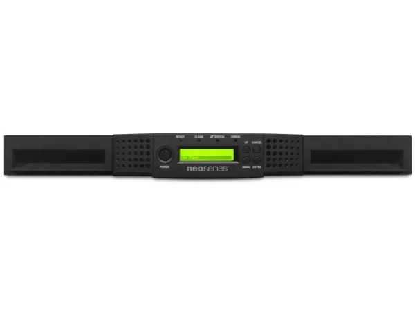 Overland Storage Neos Storageloader   Tape Autoloader   48 Tb   120 Tb   Slots: 8   Lto Ultrium (6 Tb   15 Tb)   Ultrium 7   Sas 2   Rack   Monterbar fra Tandberg Data
