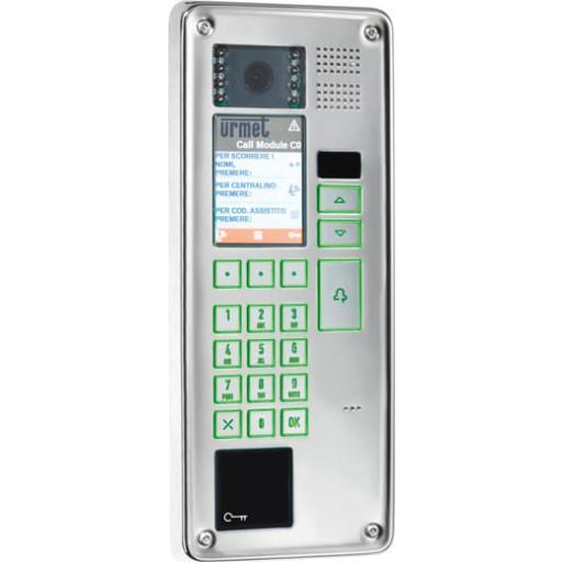 Digital Dørstation 2voice Elekta Steel fra Urmet