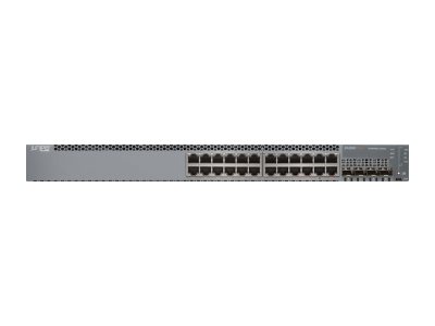 Ex Series Ex2300 24t   Switch   L3   Administreret   24 X 10 100 1000 + 4 X Gigabit Sfp   10 Gigabit Sfp+   Desktop, Monterbar På St fra Juniper Networks
