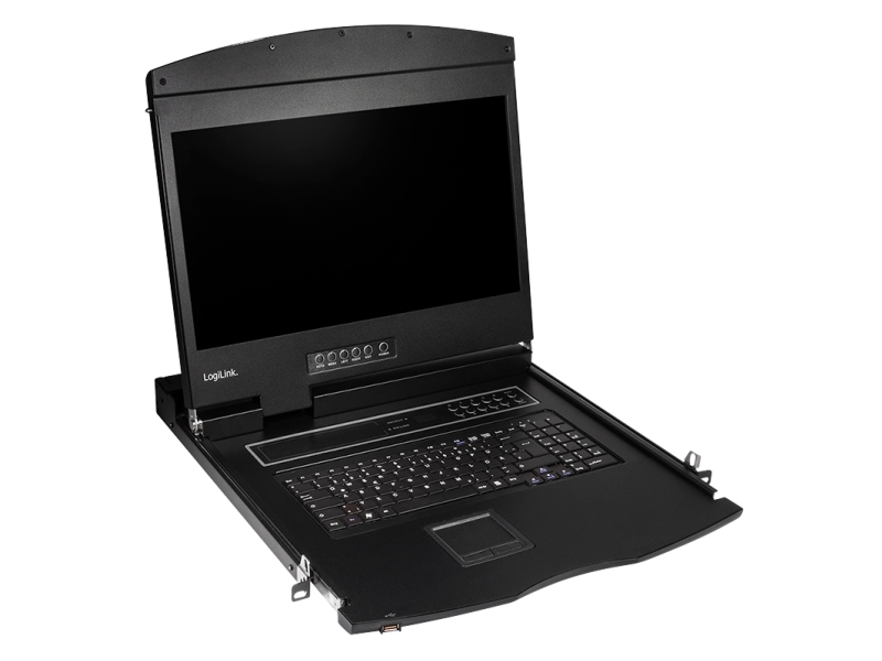 Kvm Konsol Med 19"skærm,hdmi,full Hd,usb A fra Logilink