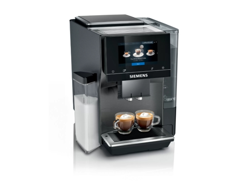 ., Espressomaskine, , , Kaffebønner, Indbygget æ, , Sort, Rustfrit å fra Siemens hos Computersalg.dk 4242003859254