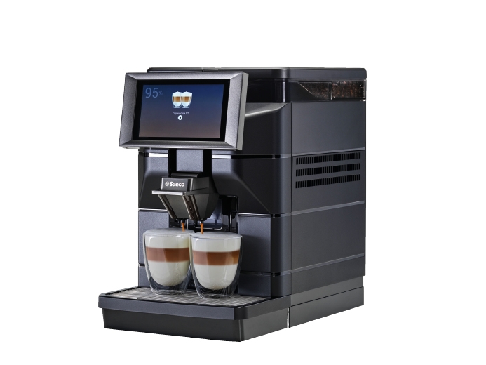 Magic , Espressomaskine, , , Kaffebønner, Indbygget æ, , Sort fra Saeco hos Computersalg.dk 8016712037717