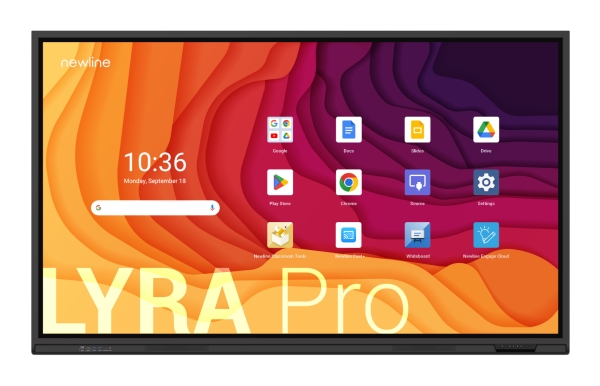 Tt 7523qa, 190,5 Cm (75"), 1650 X 928 Mm, 450 Cd M², 1,07 Milliarder Farver, 3840 X 2160 Pixel, 4k Ultra Hd fra Newline