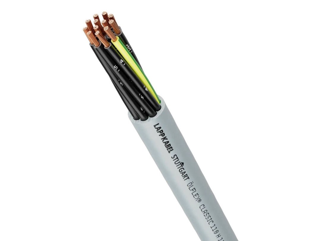 Lapp ölflex 10019944, 500 M, Sort, Pvc, 48 Kg Km, 114 Kg Km, 4000 V fra Lappkabel