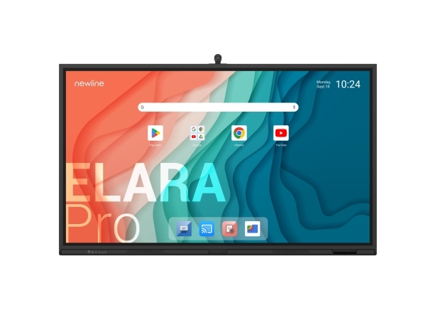 Elara Pro, 165,1 Cm (65"), 1428 X 803 Mm, 450 Cd M², 1,07 Milliarder Farver, 3840 X 2160 Pixel, 4k Ultra Hd fra Newline