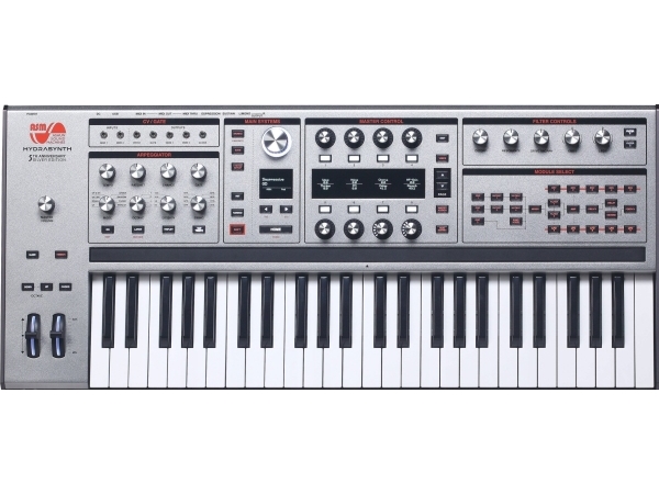 Ashun Sound Machines Asm Hydrasynth Keyboard Sølv fra Noname