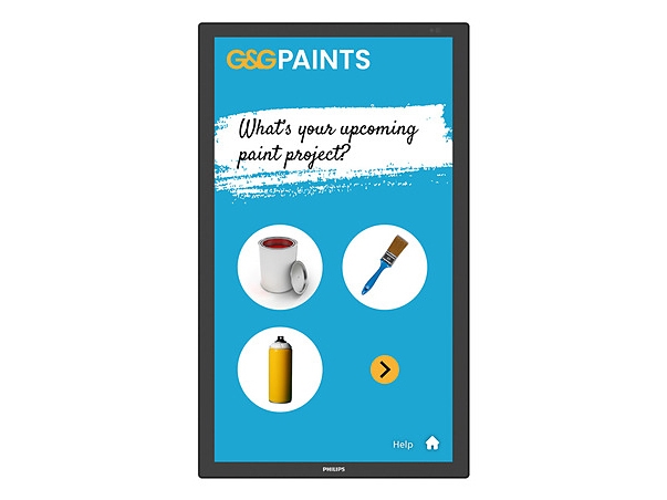 3000 Series 24bdl3751t 00, Interaktivt Fladpanel, 60,5 Cm (23.8"), Lcd, 1920 X 1080 Pixel, Wi Fi fra Philips