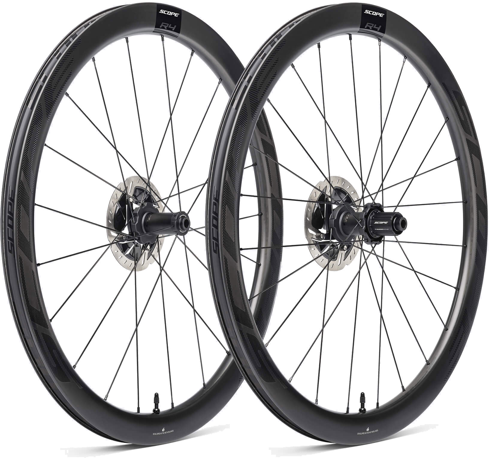 R4 Disc Carbon Hjulsæt fra Scope