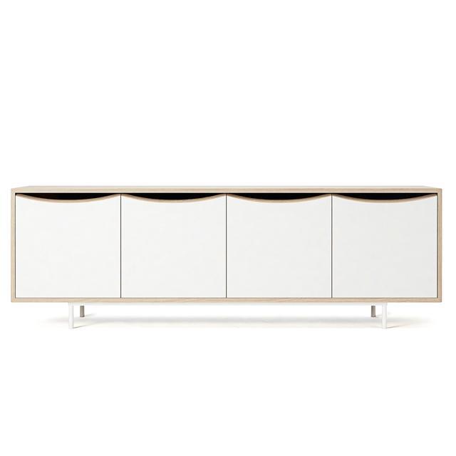 Decotique Sand   Bænk Hvid