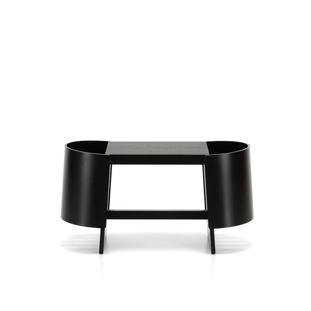Artek Kiulu Bænk Size   L88   Sort Lakeret Birk